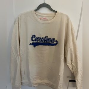 carolina panthers crew neck sweatshirt